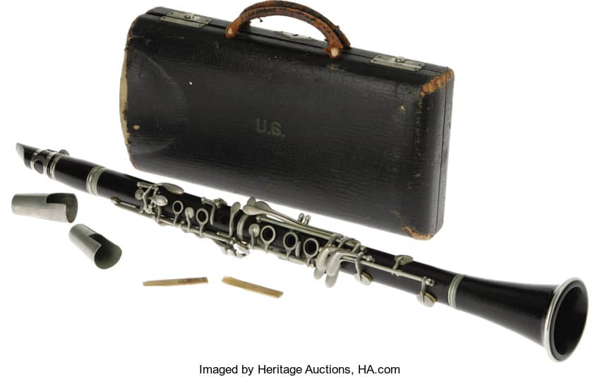 Benny Goodmans Clarinet auction